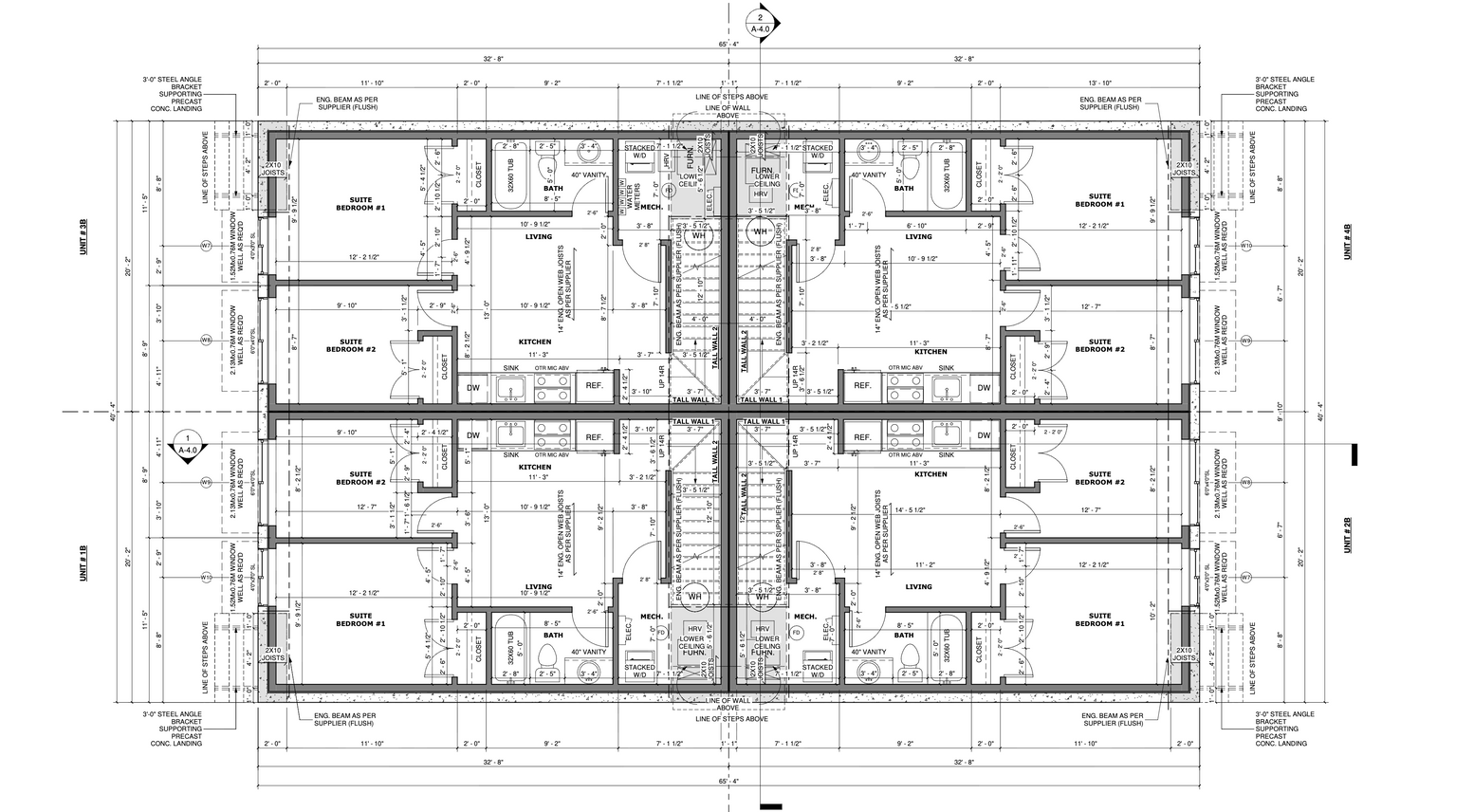 Upper floor plan
