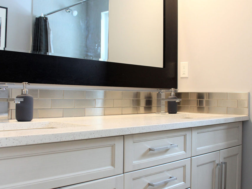 Renovated bathroom, Forest Lawn full home